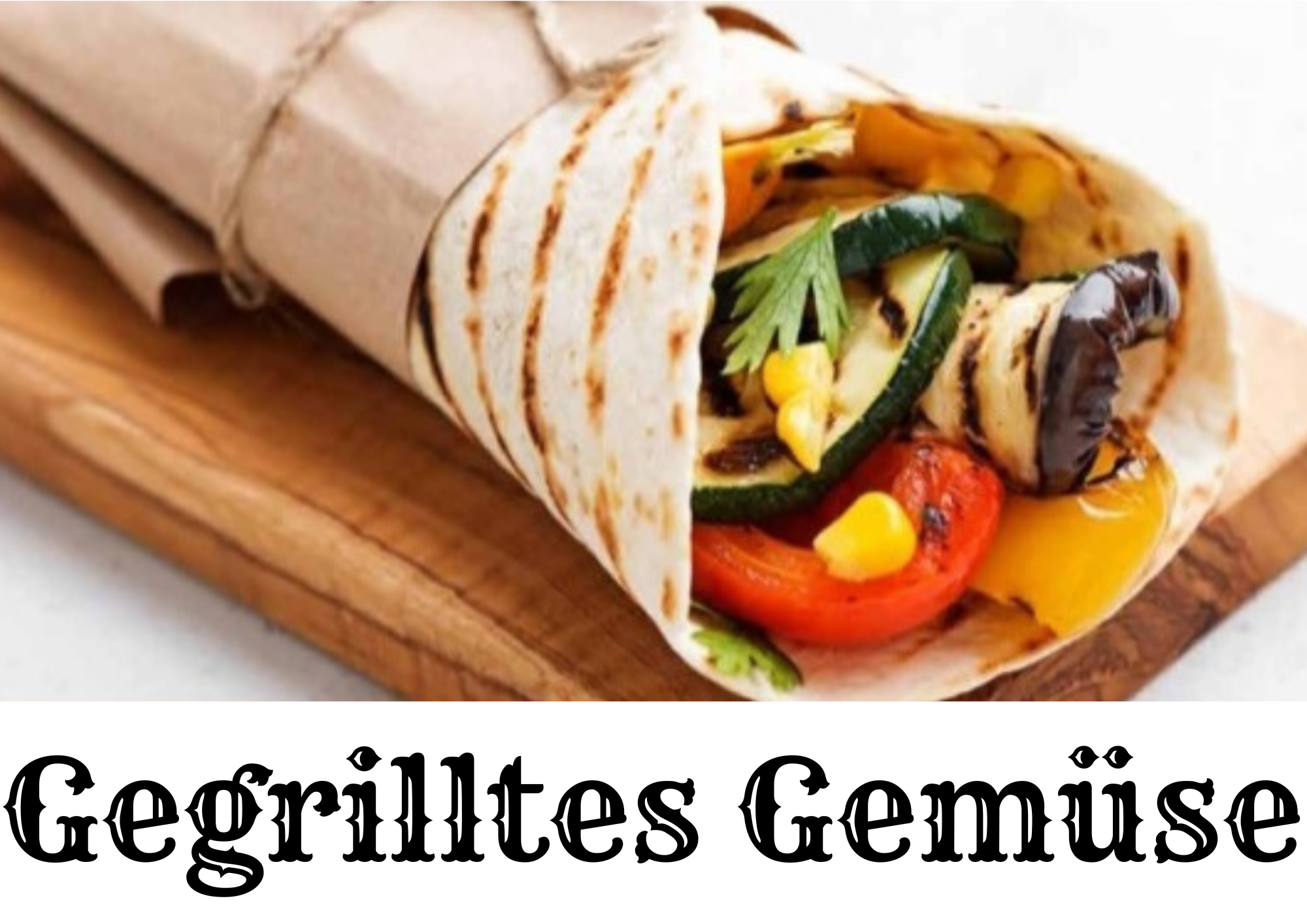 Gegrilltes gemuese